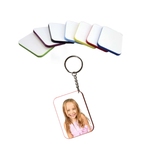 Polymer Photo Keyring